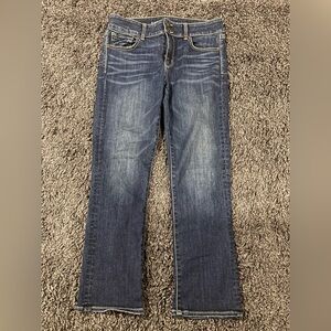 American Eagle Outfitters Artist Crop Jeans Size 10 Long